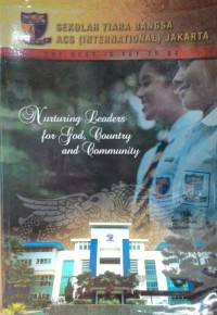 Sekolah Tiara Bangsa - ACS (International) Jakarta 2012-2013
