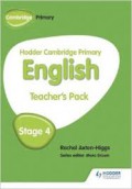 Hodder Cambridge Primary English stage 4: teacher's pack